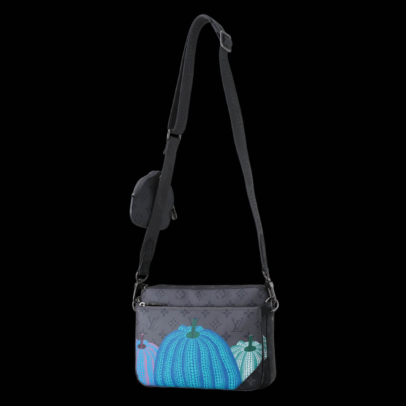 LOUIS VUITTON(USED)루이비통 쿠사마 야요이 트리오 메신저백